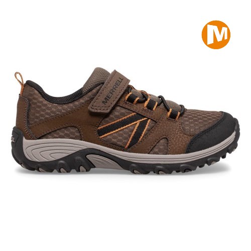 Dětské Tenisky Merrell Outback Low Tmavě Hnědé (CZ. IZYSN)